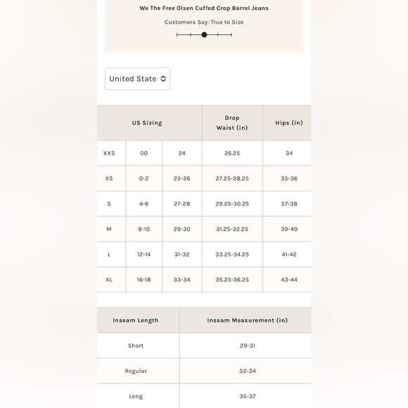 NWT Free People, We The Free Olsen Cuffed Crop Barrel Jeans, Multiple Sizes - Picture 11 of 11